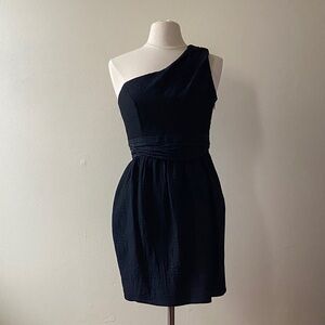 Shoshanna One Shoulder Dress Size 8